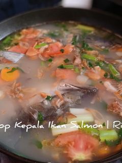 Foto resep Sop Kepala Ikan Salmon