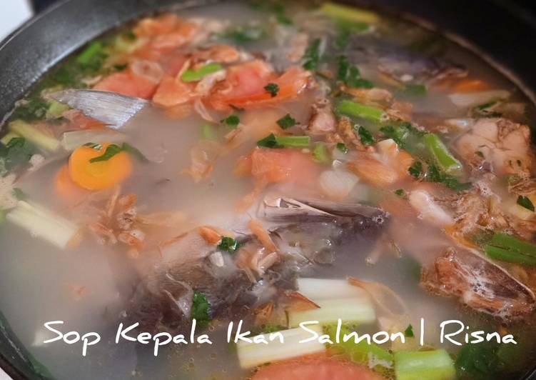 Resep Sop Kepala Ikan Salmon, Menggugah Selera