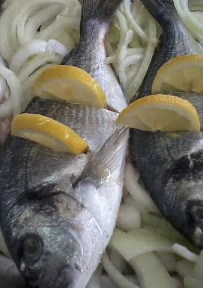 Una foto de Dorada al horno