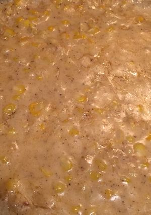 A picture of Fried Creamed Corn.