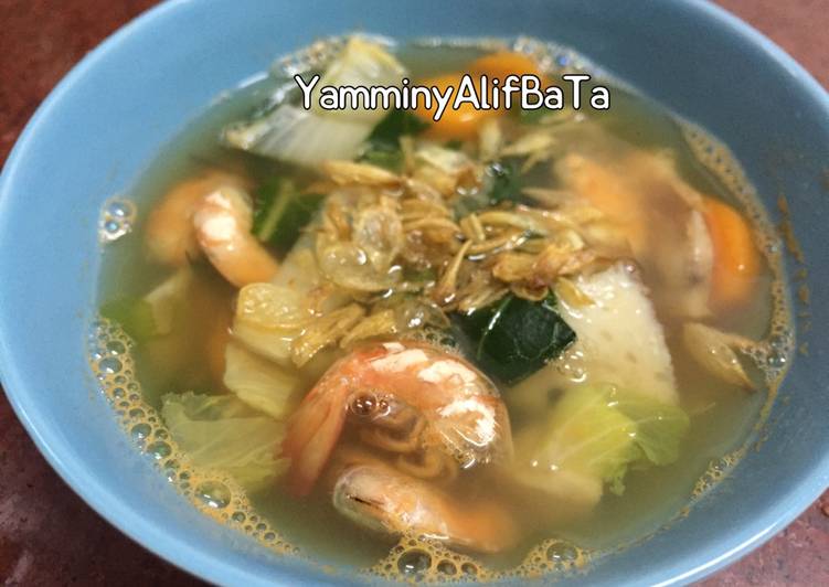 Resep Tom yam udang yammie yang Enak