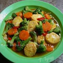 รูปของ Cah Brokoli tofu Wortel