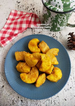 Foto resep Singkong Goreng Ungkep Kuning