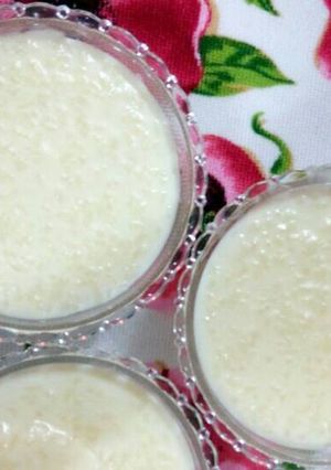 A picture of Rice Pudding.