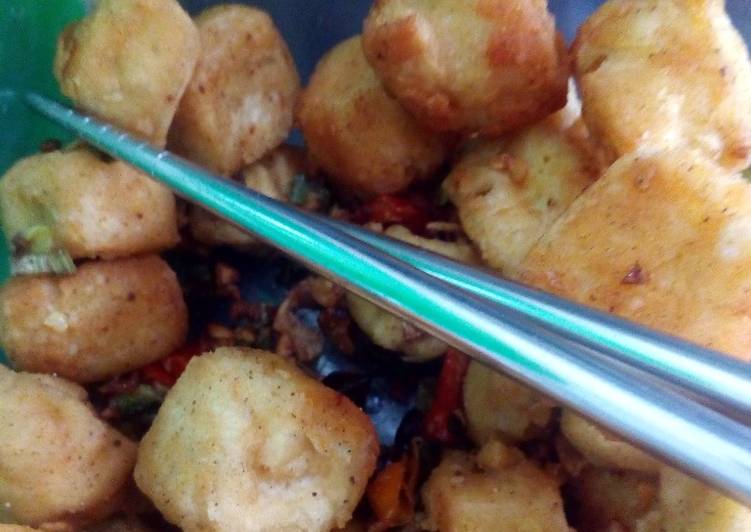 Tahu cabe garam kekinian