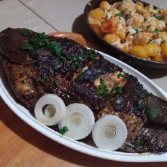 A picture of Grilled tilapia.