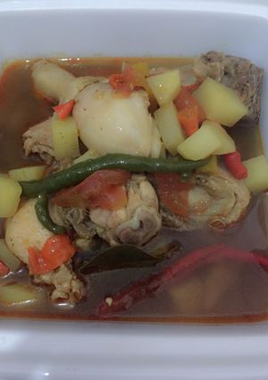 Foto resep Kari ayam pedes pemula