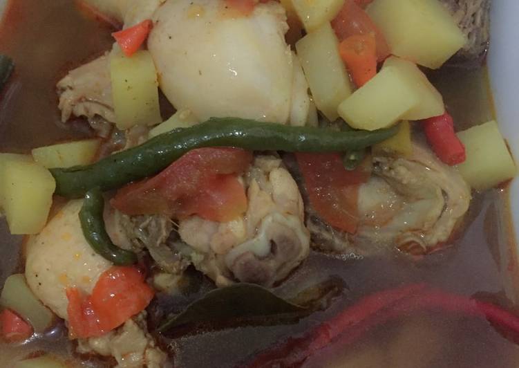Kari ayam pedes pemula