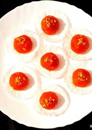 A picture of Motichoor Laddu.
