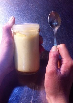 Hình của món Flan Trứng Nhà Làm.