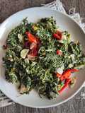 Tumis Daun Kenikir