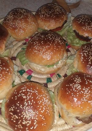 صورة لوصفة وصفة البرغر روعة وخفيف ريشة