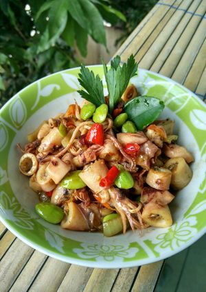 Foto resep Cumi pete