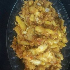 A picture of Cassava salad.