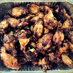 Filipino Fried Garlic Wings A picture of Filipino Fried Garlic Wings.