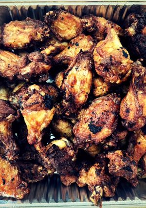 A picture of Filipino Fried Garlic Wings.