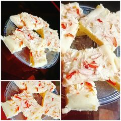 A picture of Milk powder burfi.