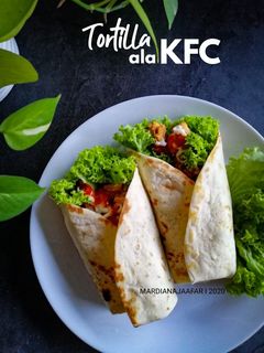 Gambar Tortilla Ala KFC
