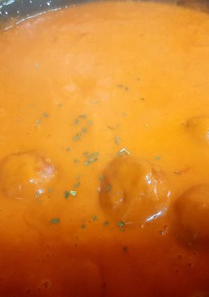 Una foto de Albóndigas en salsa