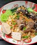 Bún trộn thập cẩm