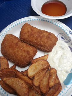 A picture of Thick Fries/ Chips.