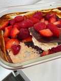 Käsekuchen zum Frühstück