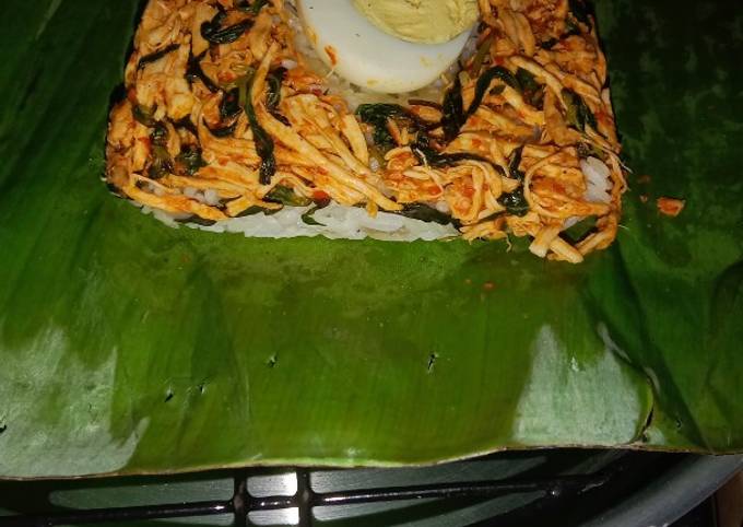 Resep Nasi Bakar Ayam Suwir Kemangi Oleh Lifah Ktb Cookpad