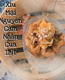Xíu mại nguyên cám nhân cua thịt