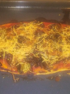 Una foto de Pizza de alcachofas
