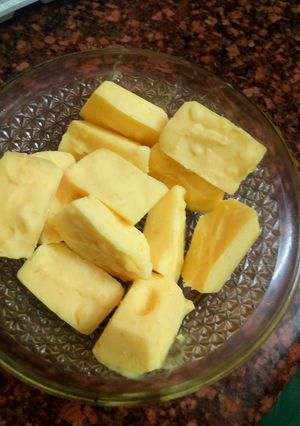 A picture of Homemade butter.