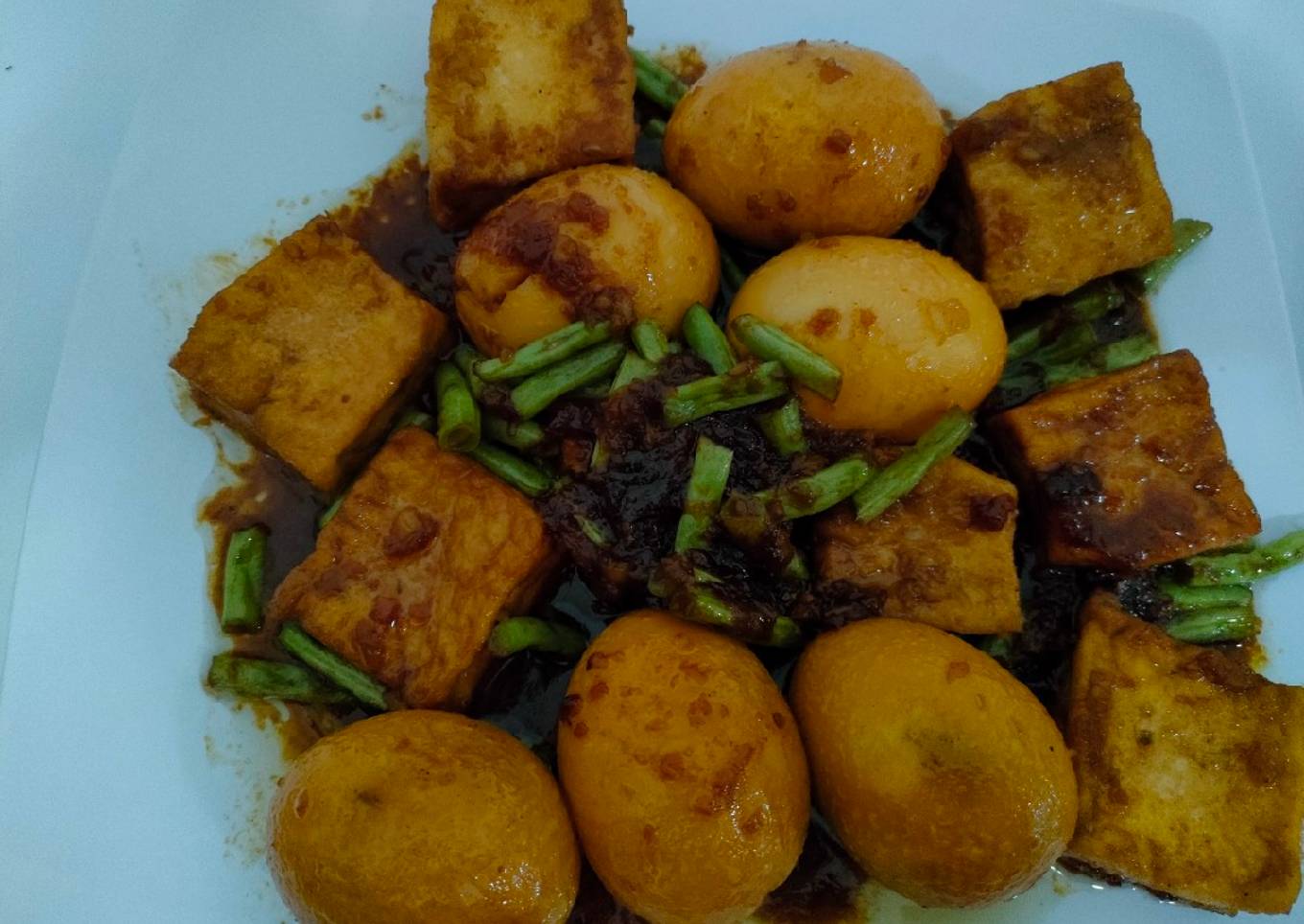 Tahu Buncis Kecap