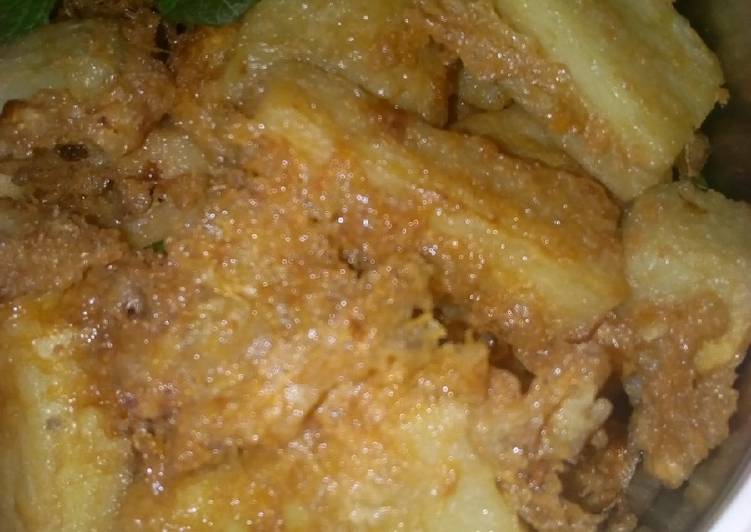 How to Prepare Appetizing Golden fried yam | Satisfying Recipe | So Yummy Food !