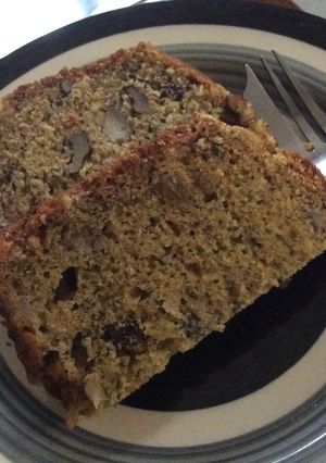 A picture of Banana and Walnut Tea Cake.