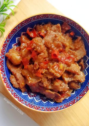 Foto resep Tumis Daging Pedas