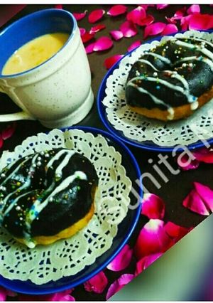 A picture of Potato-Donuts.