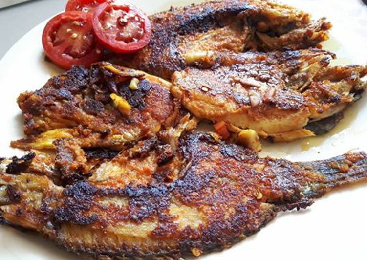 Ikan Bakar Bumbu Gulai