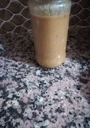 صورة لوصفة املو بالفول السوداني