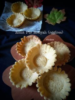 Foto resep Kulit Pie Renyah (eggless)