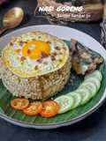 Nasi Goreng Sarden Sambal Ijo