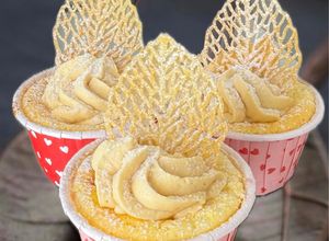 Foto di Fluffy Japanese Cotton Cheesecake Cupcakes