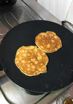 Foto resep Pancake pisang keju