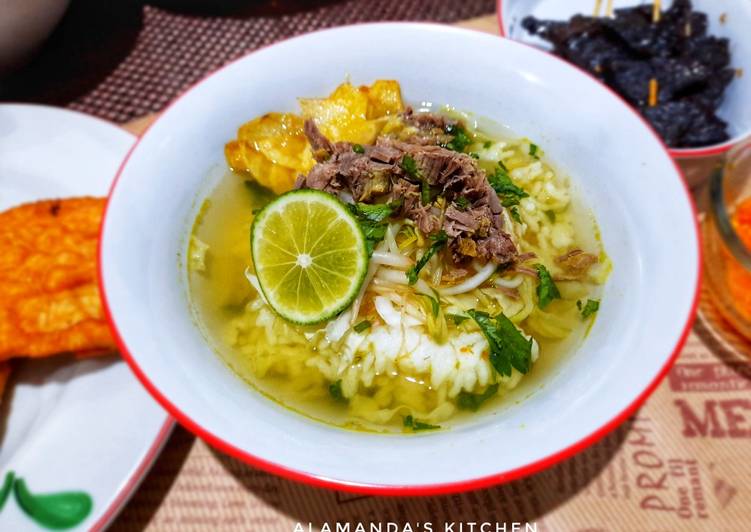 Resep Terbaik Soto Seger Boyolali Enak dan Sehat