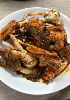 Foto resep Rajungan lada hitam