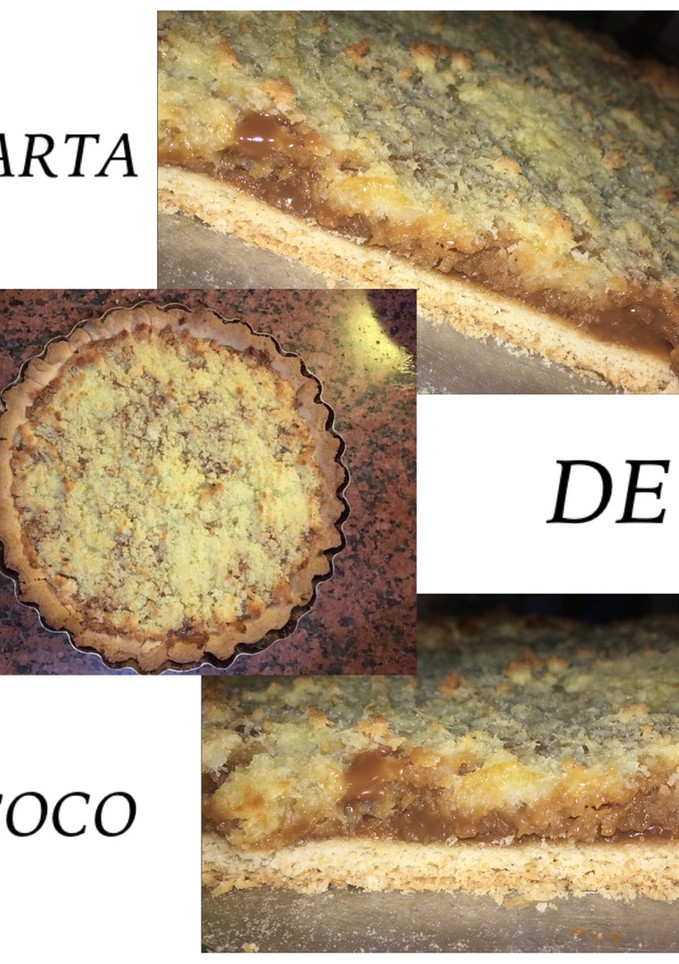 Una foto de Tarta de coco