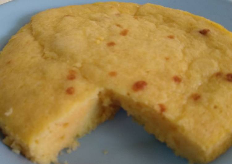 Bolu keju kukus simple