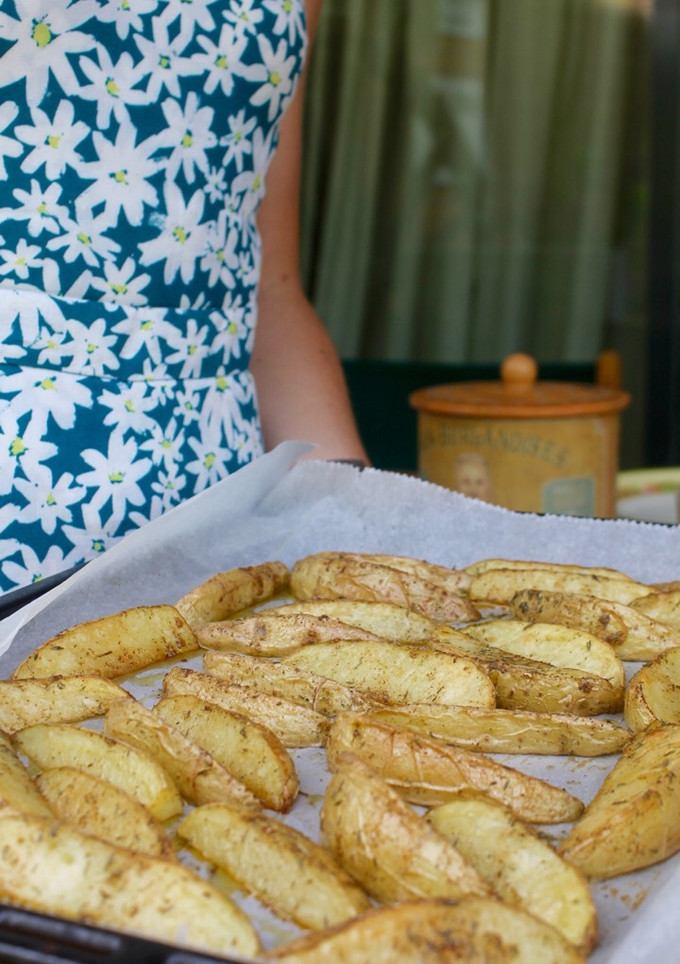 Una foto de Patatas deluxe saludables