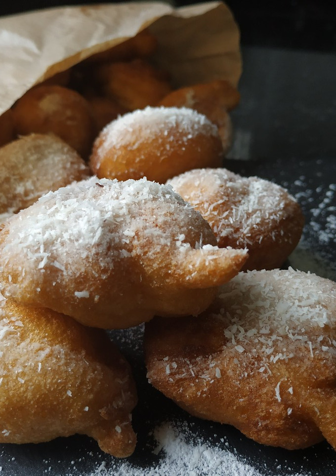 Una foto de Buñuelos de Coco