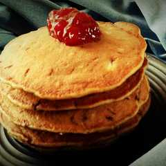 รูปของ Banana Pancake with Double "C" (Cheese & Ceres) MPASI 1+