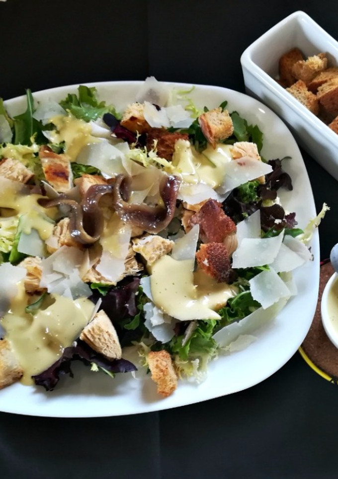 Una foto de Ensalada Cesar