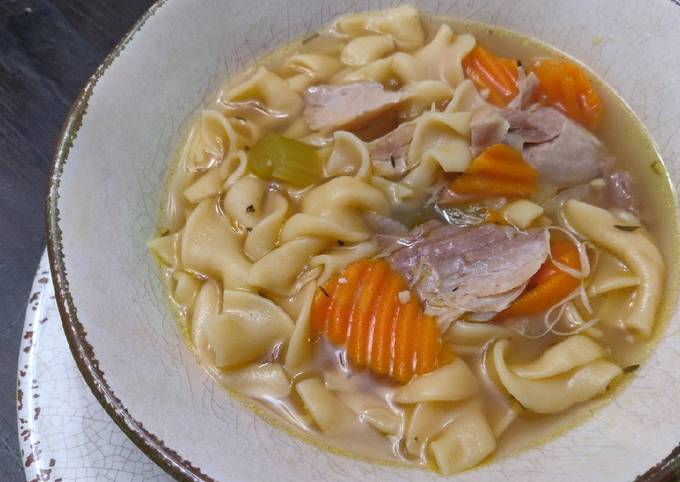 Ninja Foodi Chicken Noodle Soup recipe main photo
